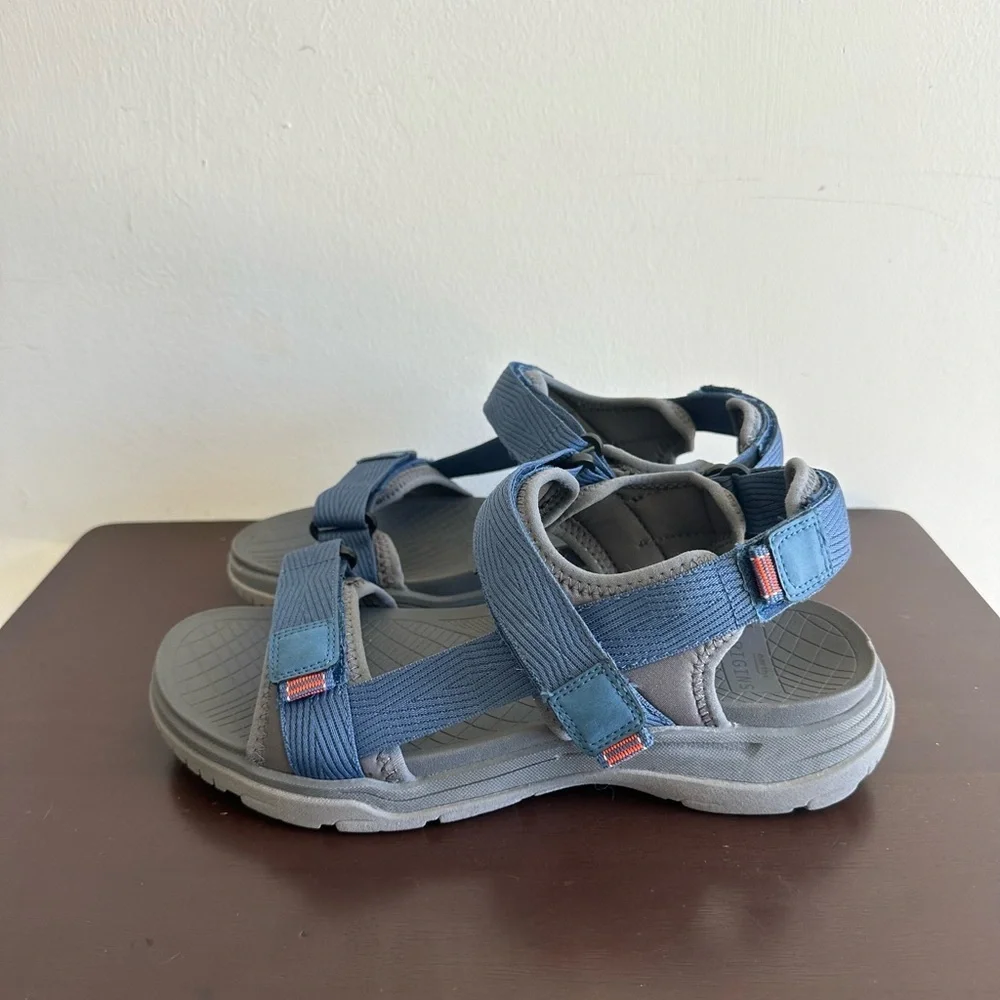 Mens Earth Origins Bostonian Bowen Sport Sandals Blue Size 9